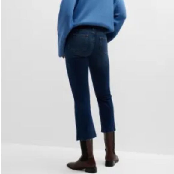 Frame Denim Le Crop Flare High-Rise Jeans Size 30 - Picture 6 of 16